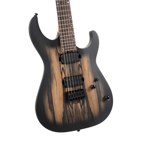 Guitarra Eléctrica Kx500 Pale Moon Nbb Cort Negra Natural Degrade