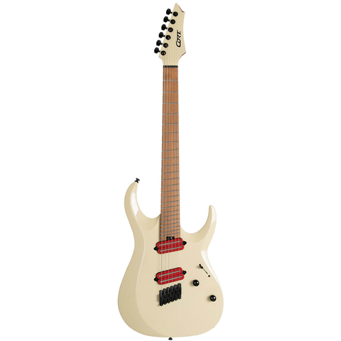 Guitarra Eléctrica X700 Mutility Ii Mbg Cort Beige Militar Con Estuche