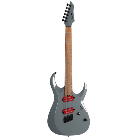 Guitarra Eléctrica X700 Mutility Ii Ttg Cort Gris Con Estuche