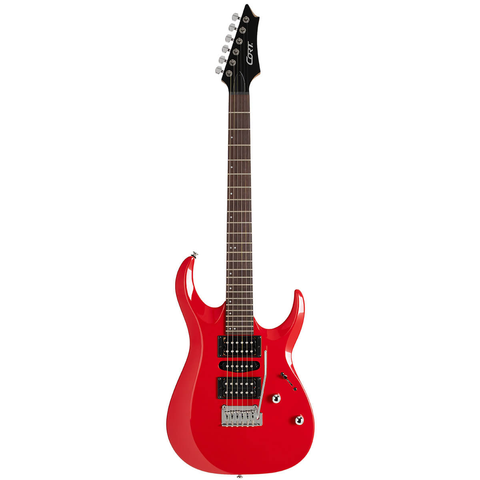 Guitarra Eléctrica X200 Crd Cort Rojo
