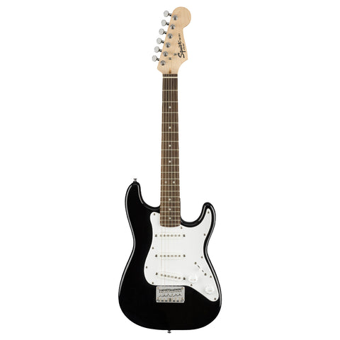 FENDER ELECTRIC GUITAR - SQUIER / MINI STRATOCASTER / BLACK