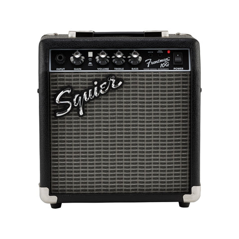 Guitarra Eléctrica Fender En Combo Squier "Stratocaster" Negra.