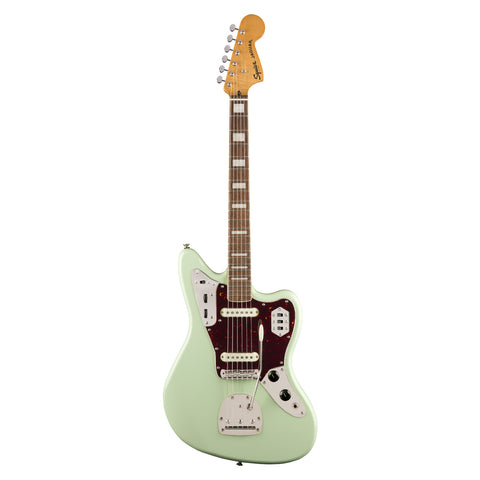 JAGUAR CLASSIC VIBE SQUIER MINT GREEN ELECTRIC GUITAR
