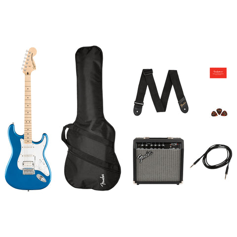 FENDER-SQUIER ELECTRIC GUITAR IN COMBO/ STRATOCASTER AFFINITY Series HSS / CHARCOAL FROST