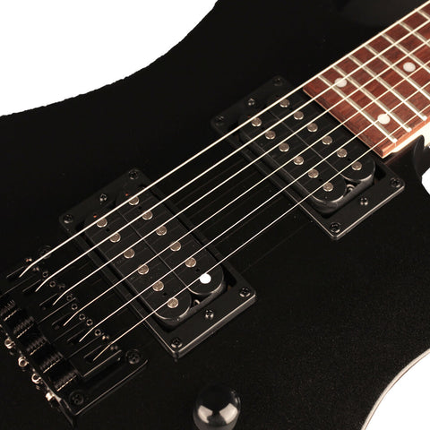 Guitarra Eléctrica Cort Kx100 Negra Metalizada