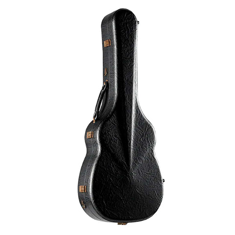 Estuche Rígido Fibra de Poliuretano Alhambra para Guitarra Clásica y Flamenca 4/4 Negro
