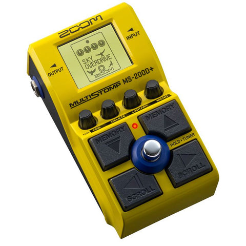 Pedal De Distorsiones Digitales Zoom Ms-200d+