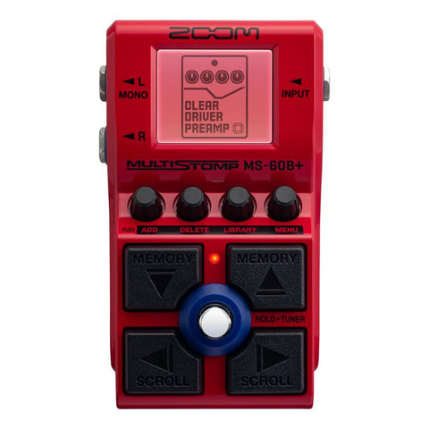 Pedal Para Bajo Zoom Ms-60b+