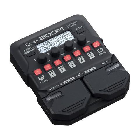 Pedal Multiefectos Para Guitarra Zoom "G1 Four"