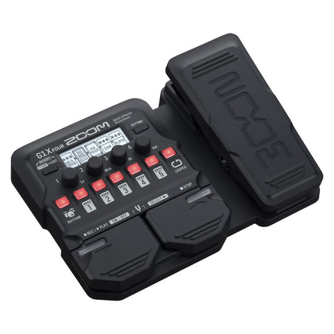 Pedal Multi Efecto Para Guitarra Electrica Zoom G1xfour