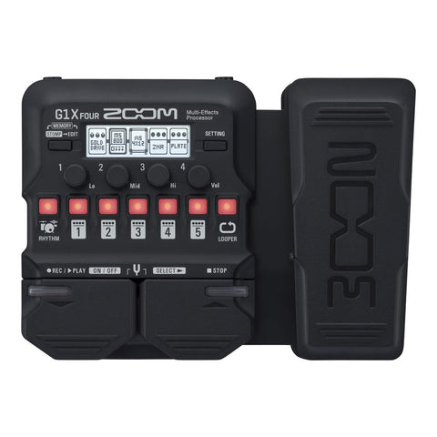 Pedal Multi Efecto Para Guitarra Electrica Zoom G1xfour