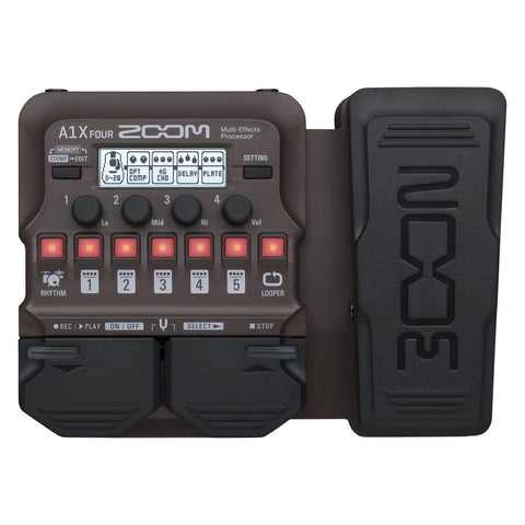 ZOOM A1X FOUR ACOUSTIC MULTI-EFFECT PEDAL
