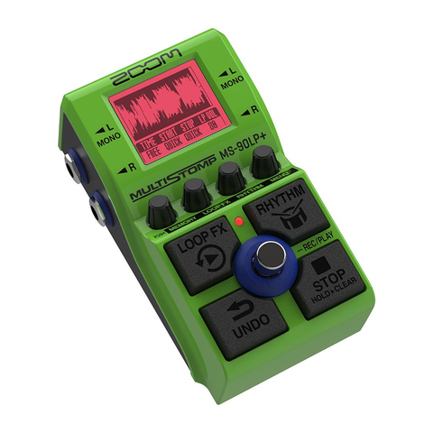 Pedal De Efectos Zoom Guitarra Ms-90lp+ Multi Stomp