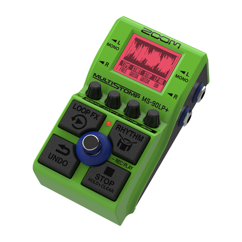 Pedal De Efectos Zoom Guitarra Ms-90lp+ Multi Stomp