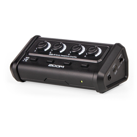 Amplificador Zoom De Audifonos Zha-4 4 Canales