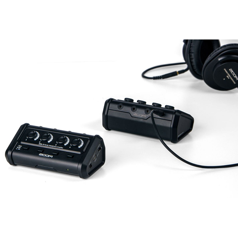 Amplificador Zoom De Audifonos Zha-4 4 Canales