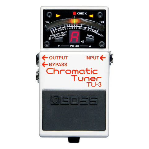 CHROMATIC TUNER PEDAL FOR BOSS TUNER TU -3 ELECTRIC GUITAR.