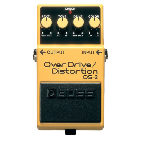 Pedal Overdrive Y Distorsion Para Guitarra Electrica Boss Os-2