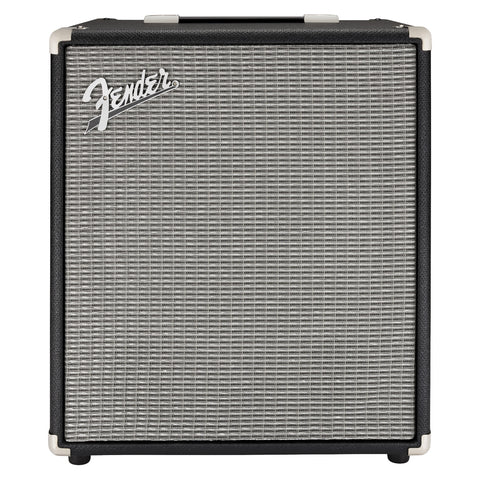 Fender Rumble 100 electric bass amplifier.
