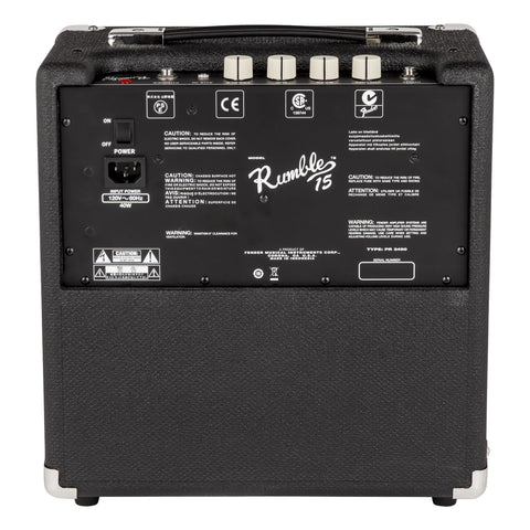 Amplificador Para Bajo Fender Rumble 15