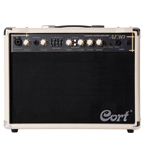 Amplificador Para Guitarra Electroacustica Cort Af30.