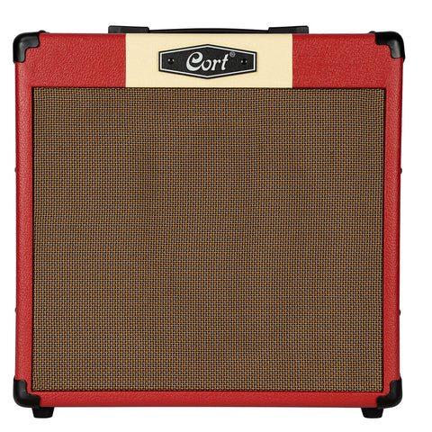 Amplificador Para Guitarra Electrica Cort Cm30r Rojo