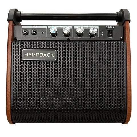 Amplificador Para Batería Electrónica Hampback SK-50 50W Bluetooth