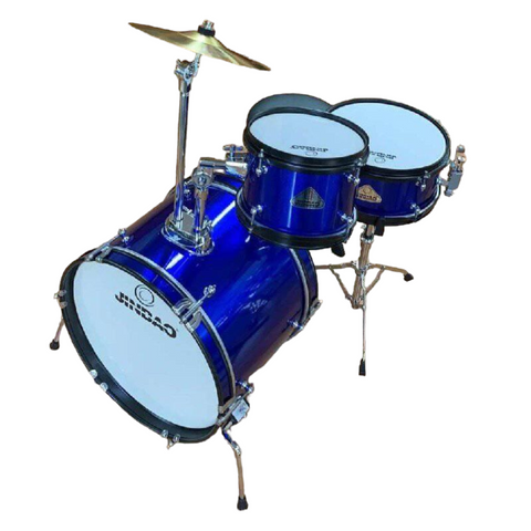 Bateria Tom Grasso Junior 3 Piezas Azul