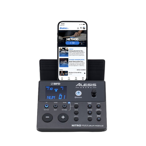 Batería Eléctrica Alesis Nitromax Kit Xus