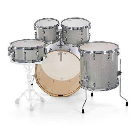 Batería Acústica Gretsch Catalina Maple Shell Pack Fusion 5pc Silver Sparkle