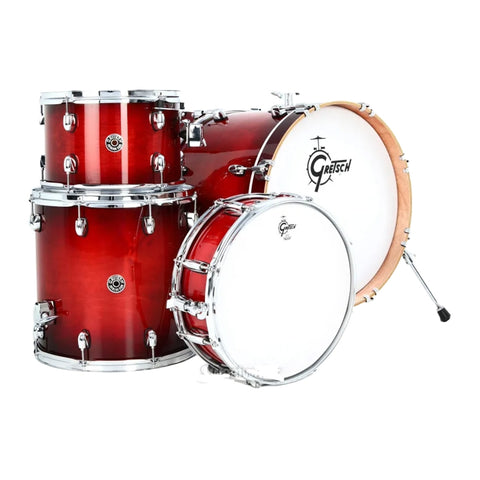 Batería Acústica Gretsch Catalina Club Shell Gloss Crimson Burst