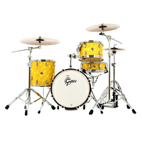 Batería Acústica Gretsch Catalina Club Shell Pack Ct1-J484 - Yellow Satin Flame