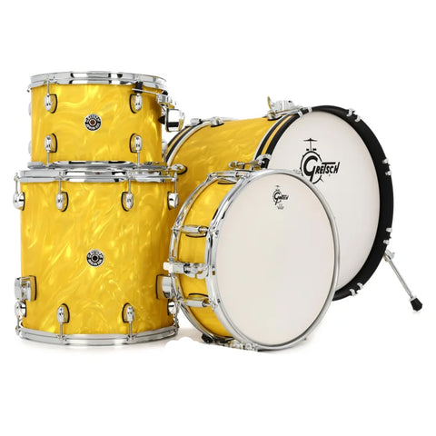 Batería Acústica Gretsch Catalina Club Shell Pack Ct1-J484 - Yellow Satin Flame