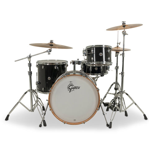 Batería Acústica Gretsch Catalina Club Shell Pack Ct1-R422 Piano Black