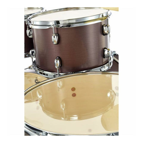 Batería Acústica Gretsch 5pc Energy 22" Kit W/Hw Pack Grey Steel