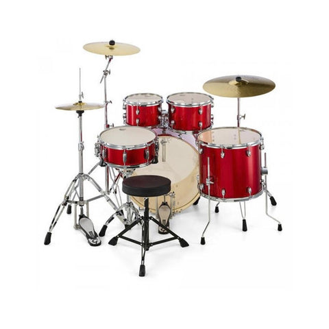 Batería Acústica Gretsch 5pc Energy 22" Kit W/Hw Pack - Ruby Sparkle