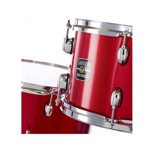 Batería Acústica Gretsch 5pc Energy 22" Kit W/Hw Pack - Ruby Sparkle