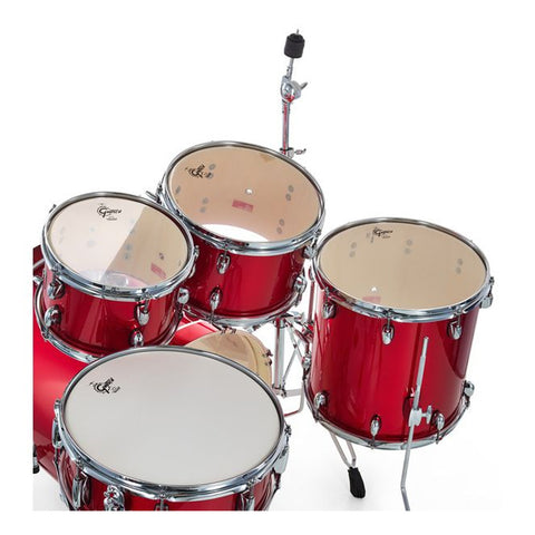 Batería Acústica Gretsch 5pc Energy 20" Kit W/Hw Pack Red