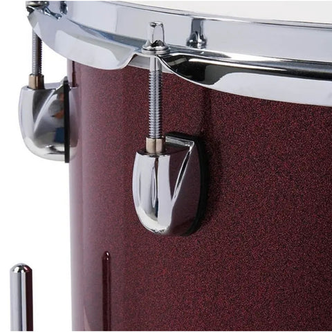 Batería Acústica Gretsch 4pc Energy Kit Street Kit (18" Bd) Ruby Sparkle