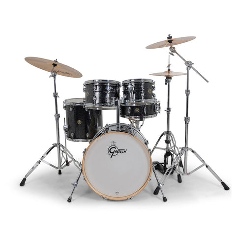 Batería Acústica Gretsch Catalina Maple Shell Pack Fusion 5pc Black Stardust