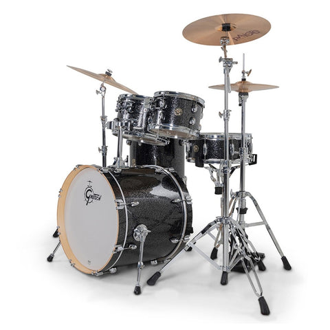 Batería Acústica Gretsch Catalina Maple Shell Pack Fusion 5pc Black Stardust