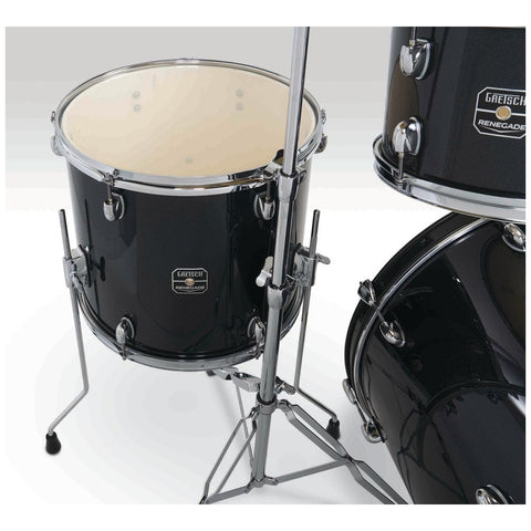 Batería Acústica Gretsch Completa Renegade Black Mist