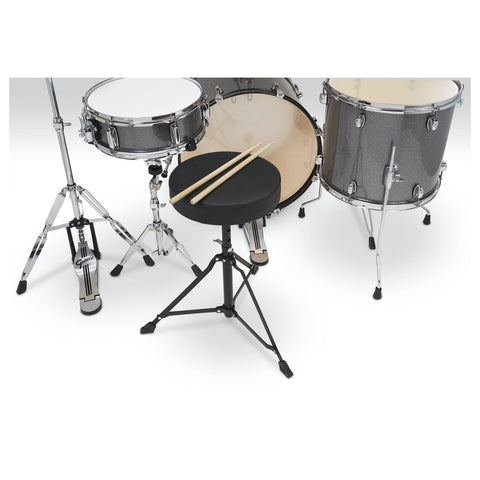 Batería Acústica Gretsch Completa Renegade Grey Sparkle