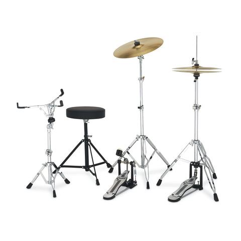 Batería Acústica Gretsch Completa Renegade Ruby Sparkle