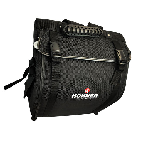 HOHNER REY VALLENATO GCF BLACK ACCORDION.