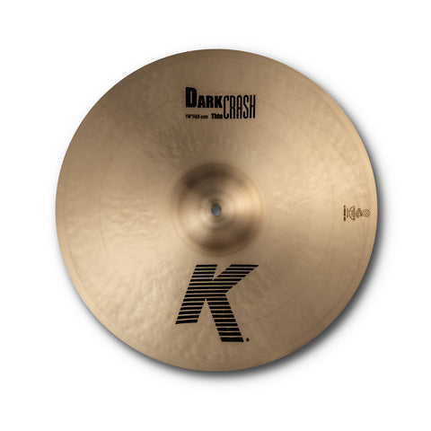 (A) PLATILLO ZILDJIAN 18†DARK THIN CRASH