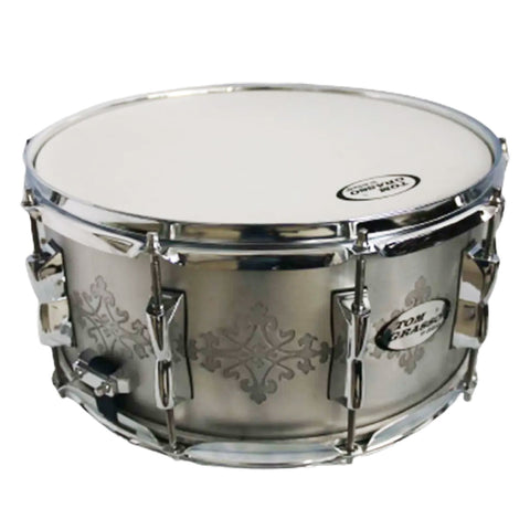 14"X6.5" ALUMINUM Snare Drum JBAS1092 TOM GRASSO
