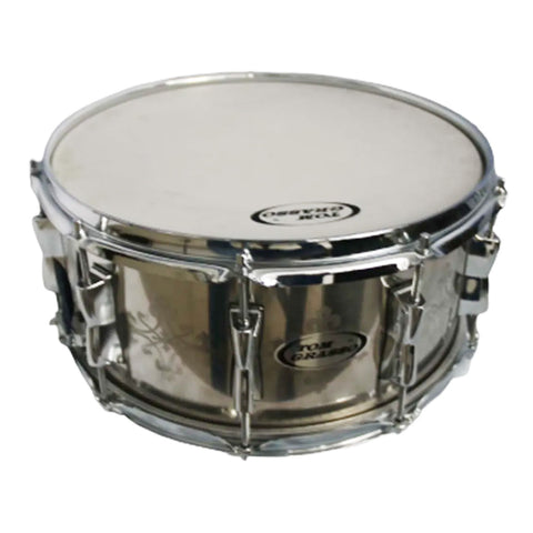 14"X6.5" STAINLESS STEEL DRUMBER JBSS1081 TOM GRASSO