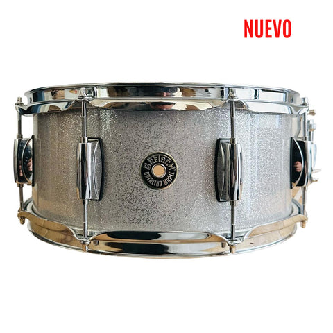Redoblante Gretsch Catalina Maple 6,5x14 Snare Silver Sparkle
