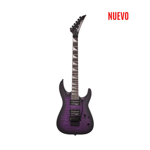 Guitarra Eléctrica Jackson Js Dinky Js32q Dka Morado Traslucido